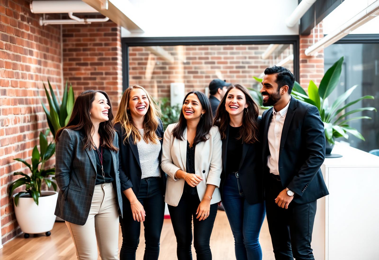 The Kali Rentals team laughing together